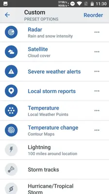 Storm Radar android App screenshot 7